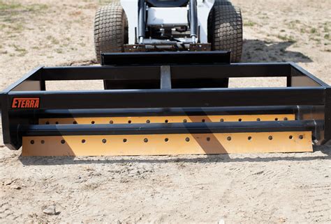 skid steer land grader|grading box for skid steer.